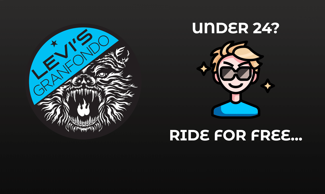 2020 Levi's GranFondo kids ride for free #u24ridefree