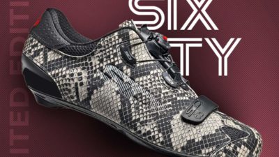 Sidi Sixty Python road shoes celebrate 60 years in limited edition snakeskin throwback