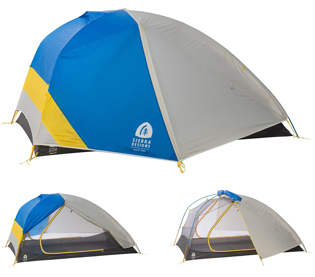 sierra designs meteor lite 2 lightweight 2person tent for bikepacking and hiking overnight camping trips