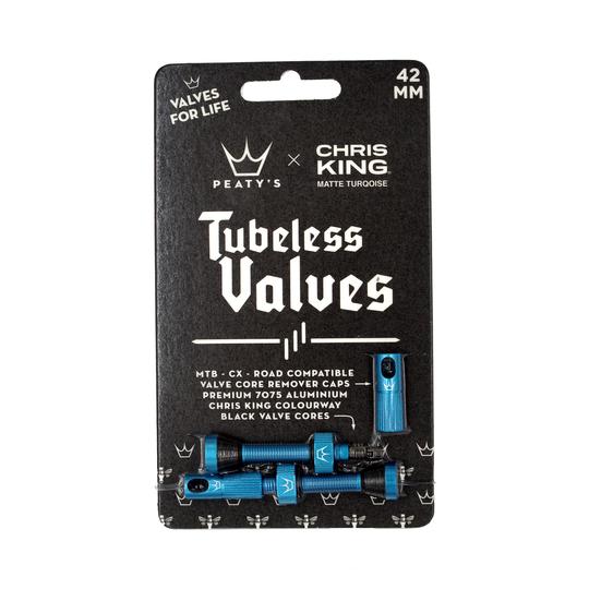 Peaty's x Chris King Tubeless Valves are a match made in anodization heaven