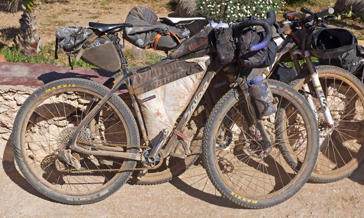 AMR Gravel bike gallery, adventure bikepacking race setup, gravel bikes of Atlas Mountain Race, photo by Vendelin Ondrej Vesely