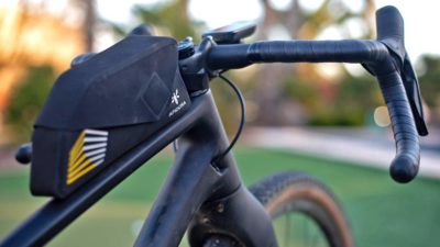 Apidura Racing bolts-on top tube pack, fuels lightweight bikepacking wars w/ compact options
