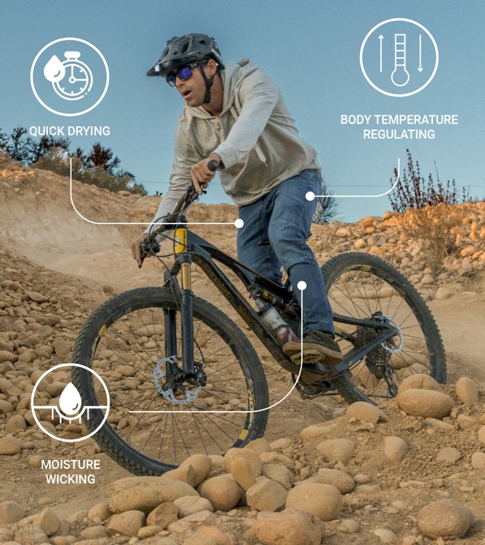 Boulder Denim 3.0 jeans are super stretchy, comfortable, functional, and ride friendly