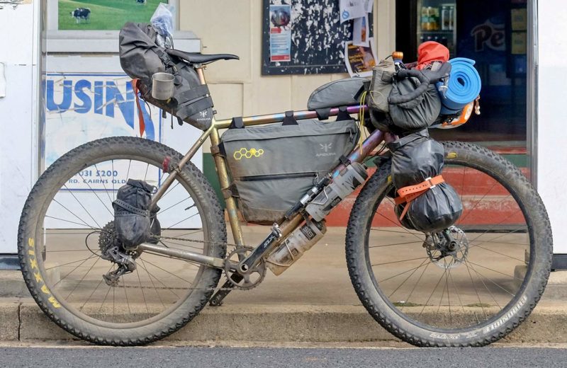 Curve GMX+ adventure bikepacking bike, titanium off-road MTB mountain bike gravel monster cross plus bikepacking bike