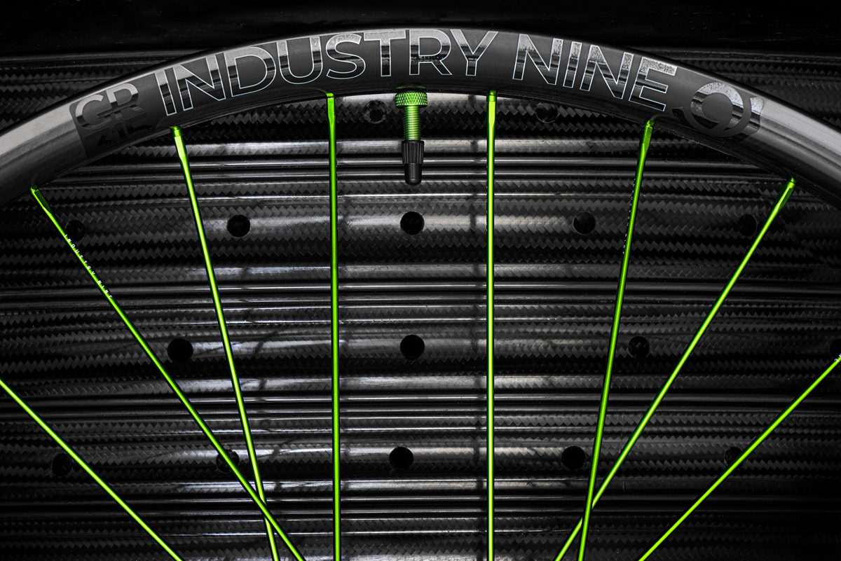 industry nine gr 315 carbon dh mtb wheelset we are one composites