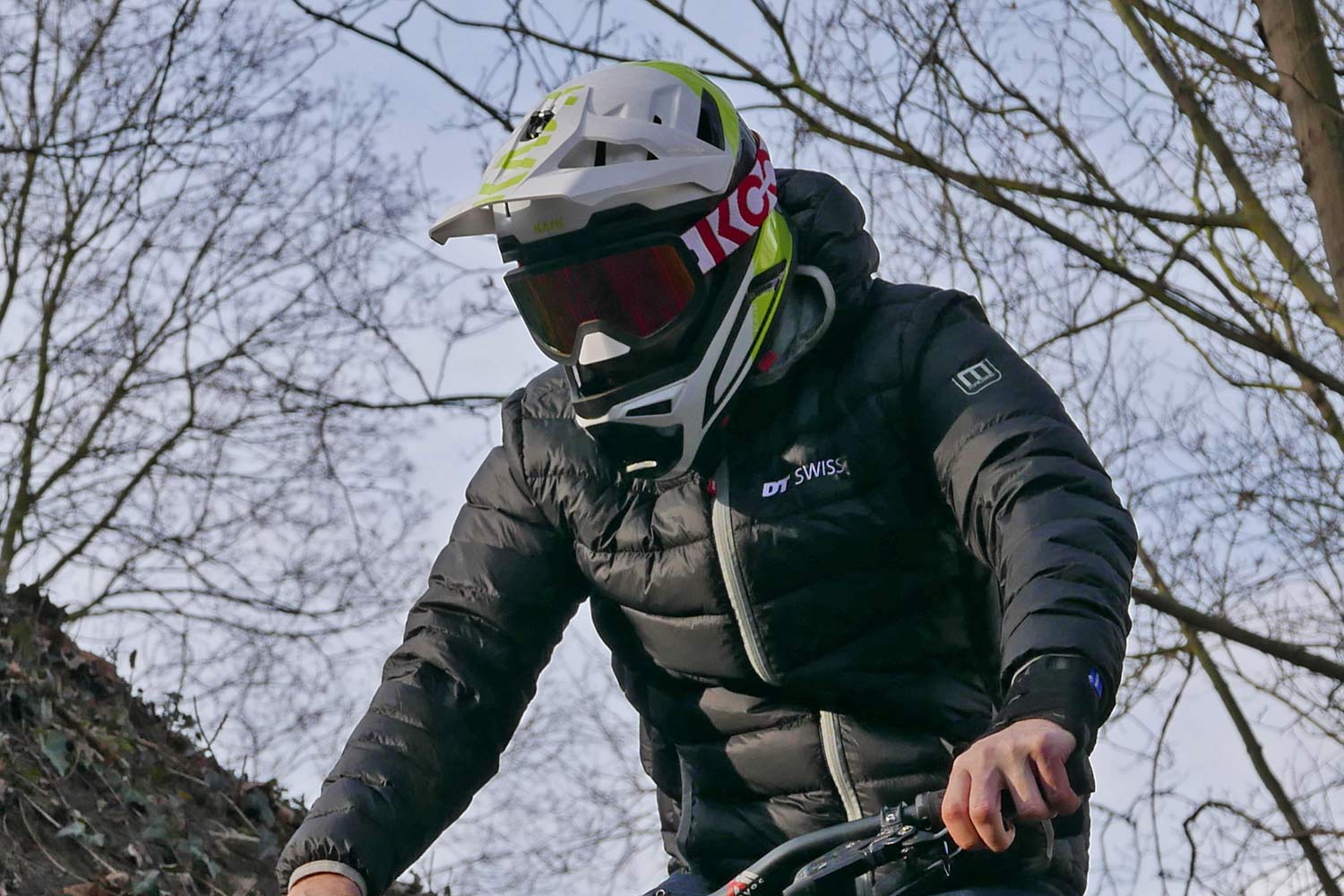 Kask Defender DH helmet, lightweight carbon full-face enduro gravity downhill MTB mountain bike helmet
