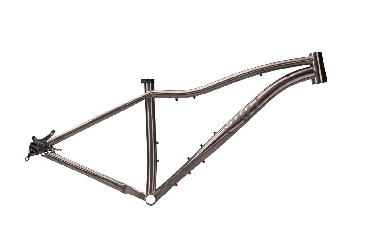 Why Cycles Wayward V2 titanium 29+ gains more travel, tire clearance & frame bag mounts!