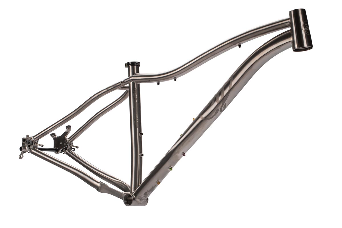 Why Cycles Wayward V2 titanium 29+ gains more travel, tire clearance & frame bag mounts!