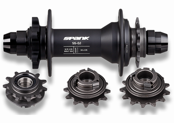 Spank Industries Hex Drive Hubs offer high engagement, all the options at impressive price