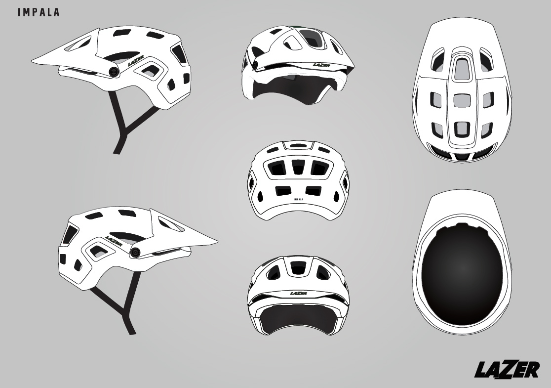 Design and win your very own custom Lazer Impala Mountain Bike Helmet!