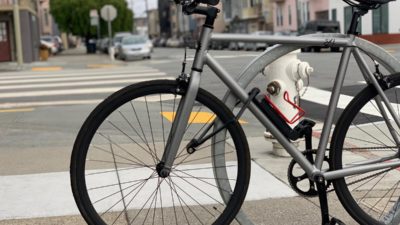 Found: Lobster Lock is a folding U-Lock alternative that’s always mounted to your bike