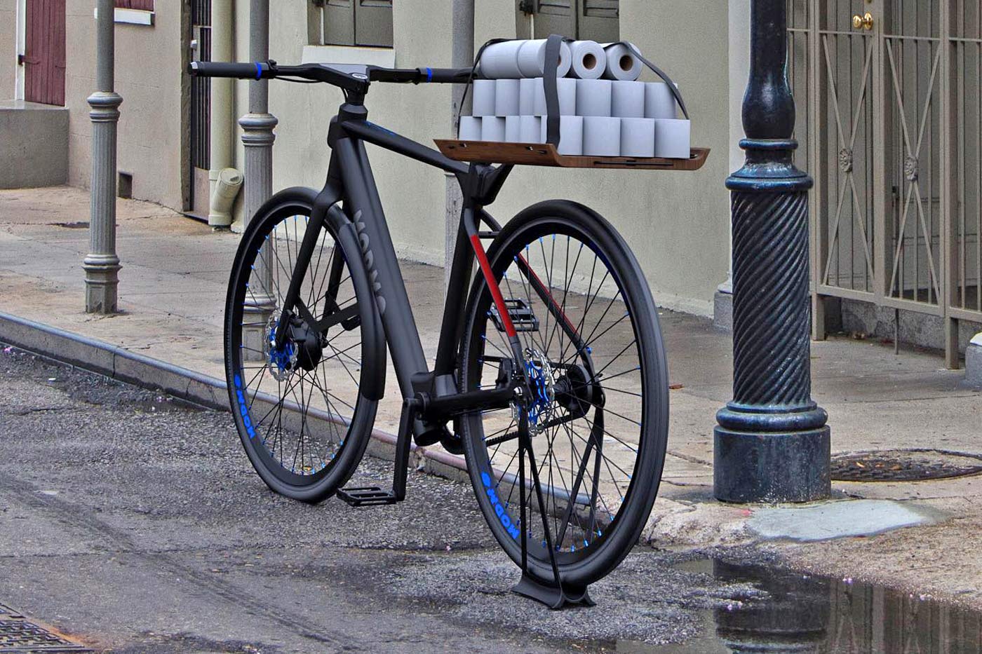 Modmo Saigon modular urban e-bike, adaptable integrated-tech urban commuter city bike