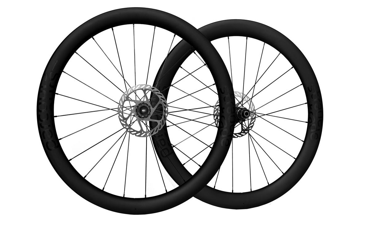 Parcours Strade carbon wheels are aerodynamically optimized for 28mm tires & affordable
