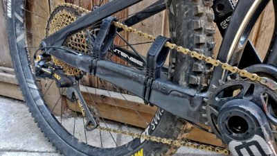 STFU chain damper eliminates chain slap, shuts your mountain bike the f*$k up