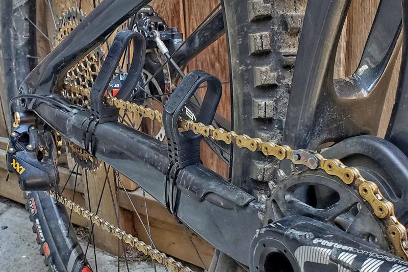 STFU chain damper eliminates chain slap, shuts your mountain bike the f