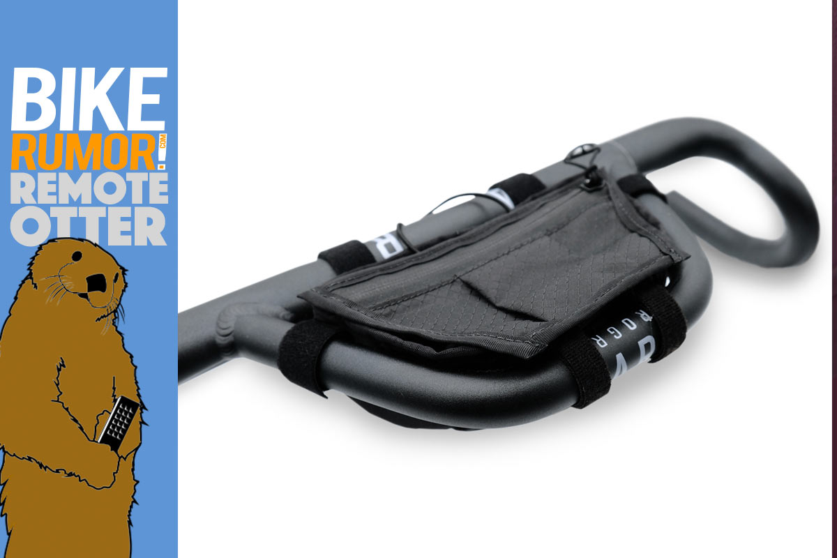 Ride Farr endurance gravel bike handlebar with integrated aero hand rests and storage bag