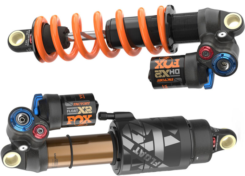 FOX FLOAT X2 & DHX2 shocks overhauled for 2021 w/all-new chassis ...