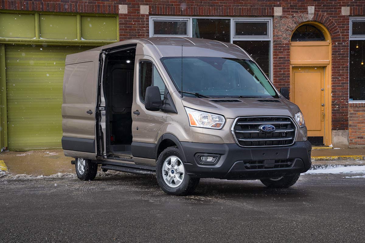 electric camper van conversion might be coming with 2022 ford transit cargo van