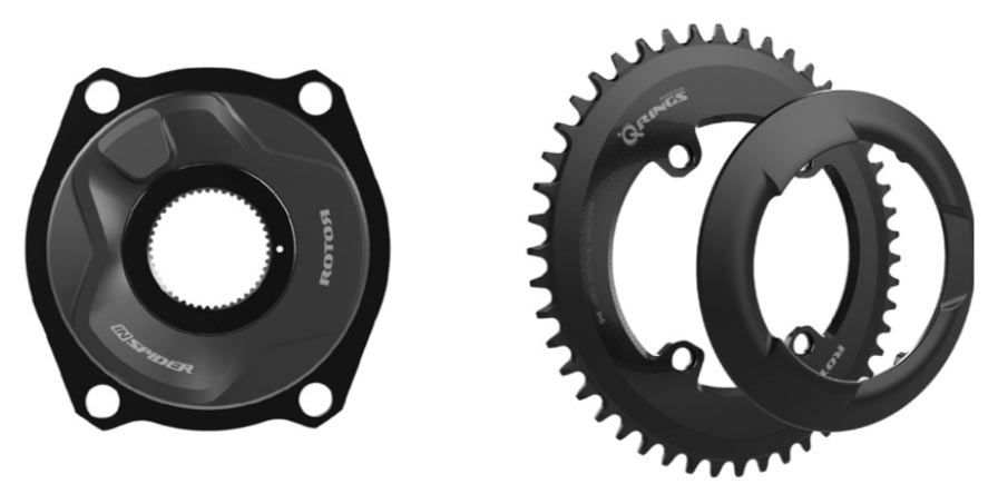 new rotor INspider based crankarm power meter for road gravel cyclocross and mountain bikes with 1x or 2x drivetrains