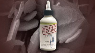 Silca Super Secret Chain Lube liquifies drag with “Hot Melt Wax” in a bottle