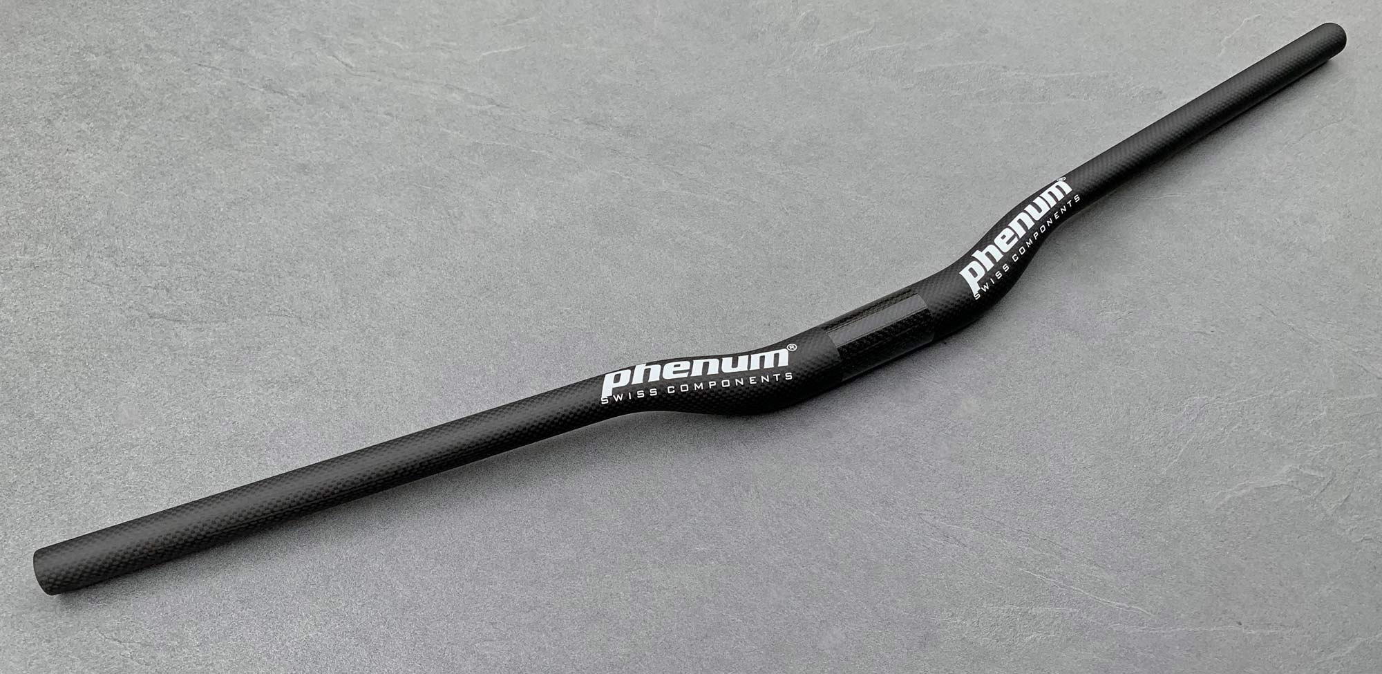 Ceetec C1 DH prototype downhill mountain bike handlebar, Phenum C1 DH carbon MTB riser bar