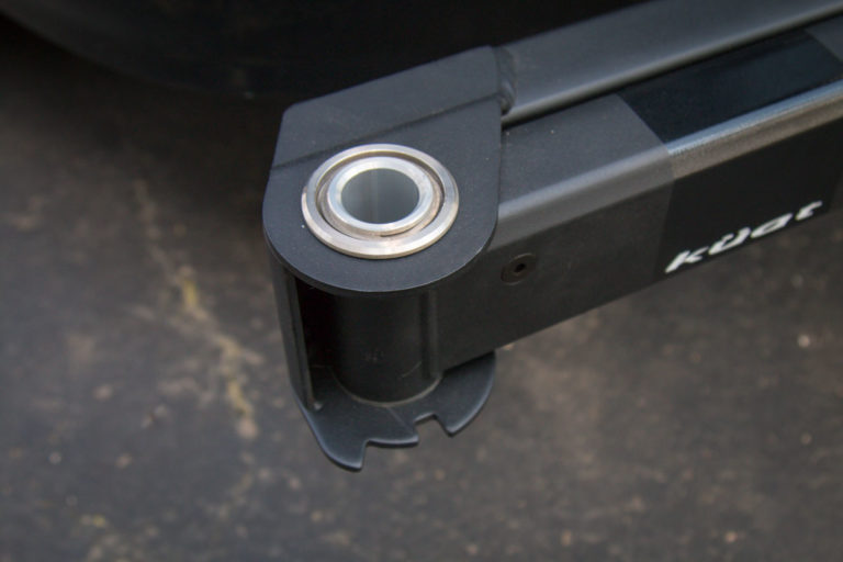 Review Kuat Pivot V2 Bicycle Hitch Rack swing away adapter is the best