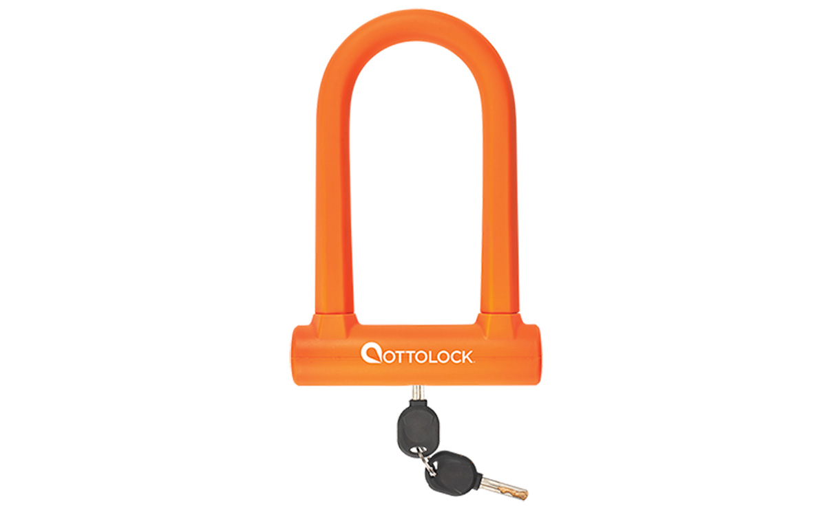OTTOLOCK-SideKick-Orange-d-lock-u-lock-bike-lock-security-lightweight