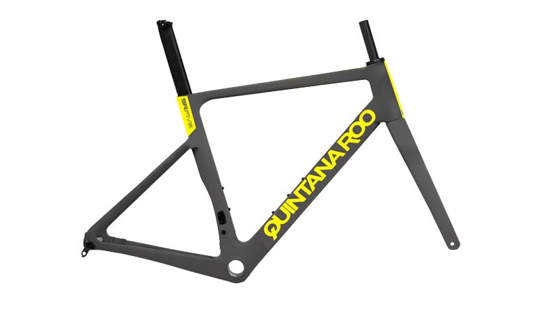 Quintana Roo SRfive aero road bike, affordable lightweight carbon aero road race bike