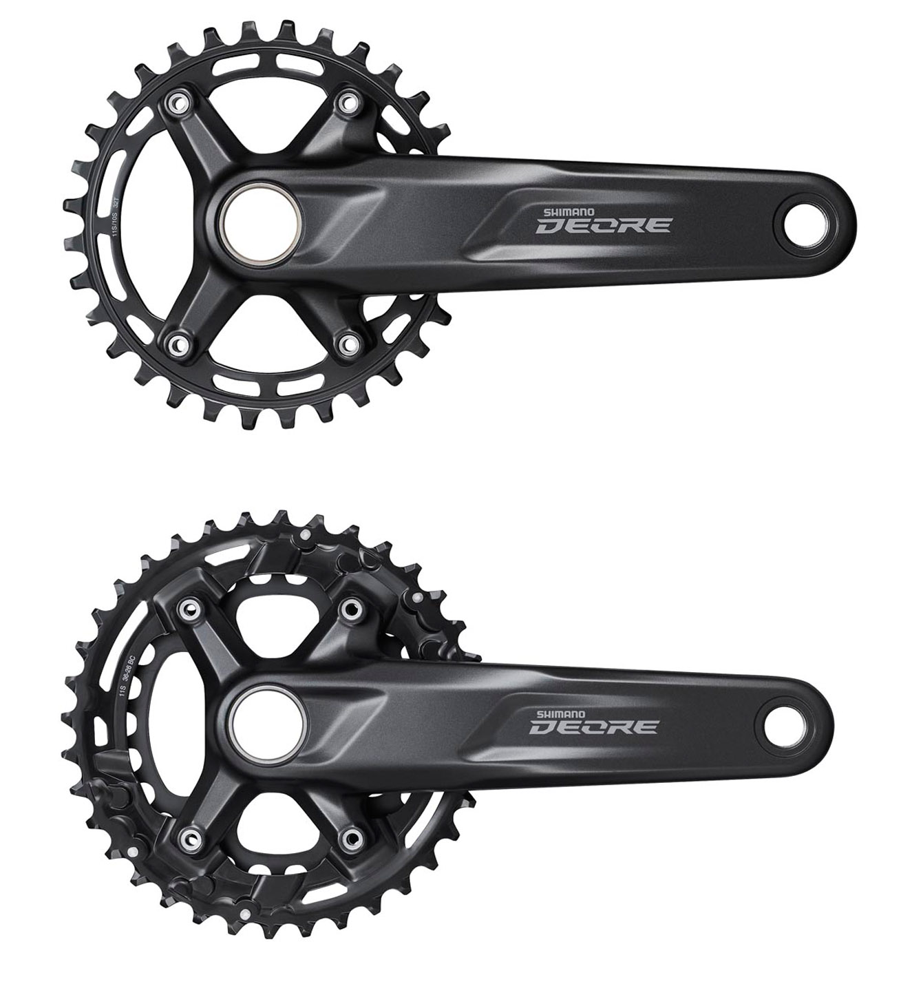 Shimano deore best sale 2x crankset