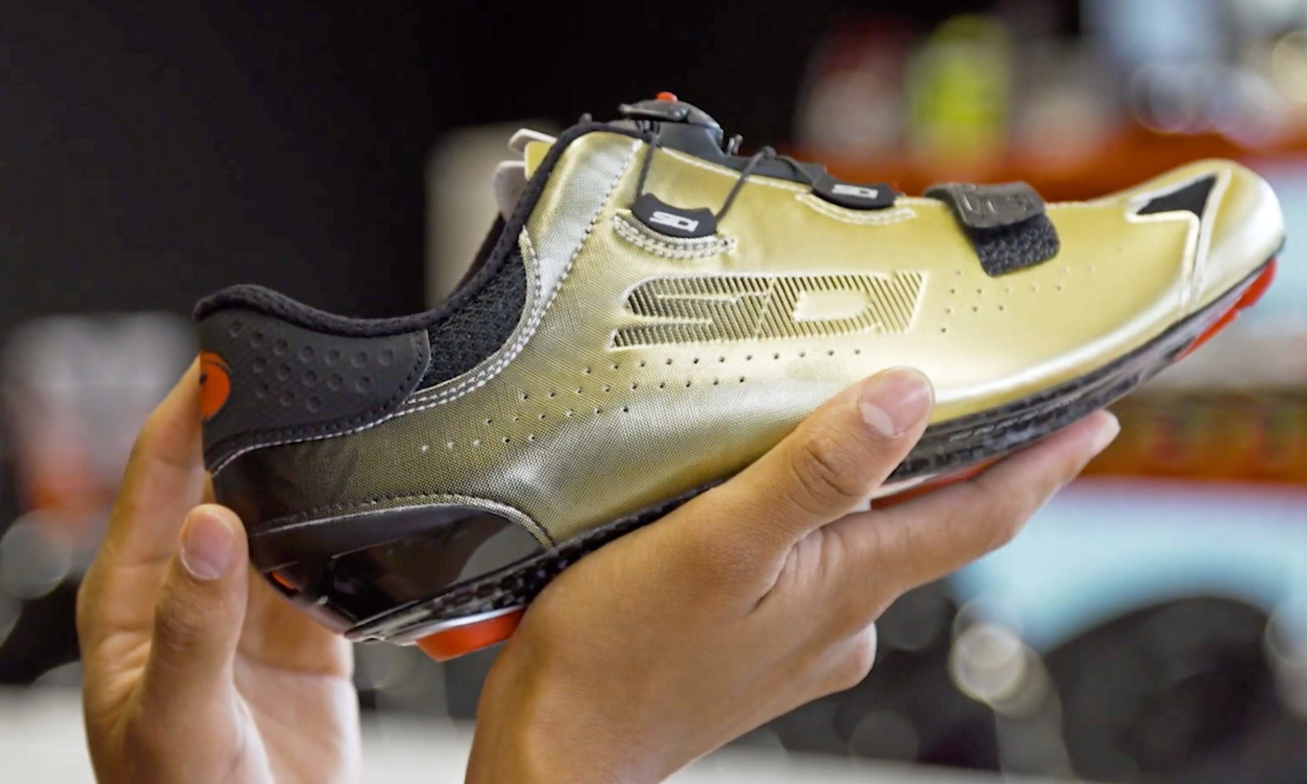 Sidi Sixty Gold shines even more, now in limited edition gilded