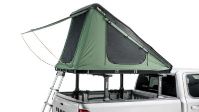 Thule Tepui Hybox Wedge streamlines rooftop tents for faster setup, more aero shell
