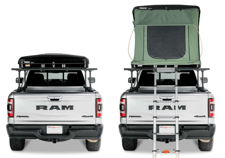 Thule Tepui Hybox Wedge streamlines rooftop tents for faster setup, more aero shell Bikerumor