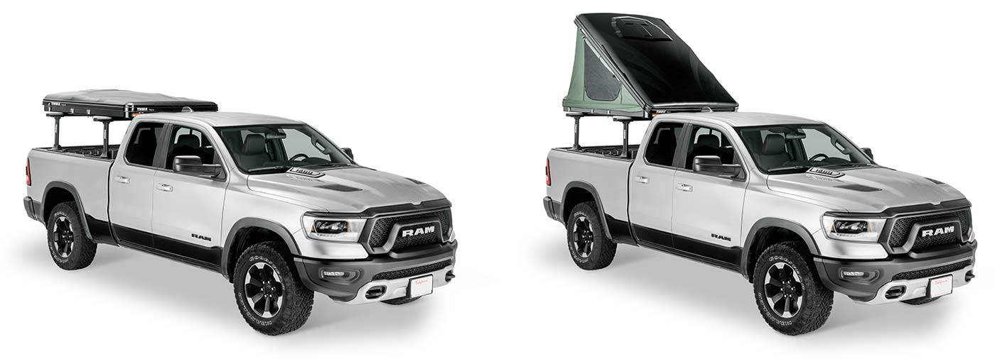 Thule Tepui Hybox Wedge streamlines rooftop tents for faster setup