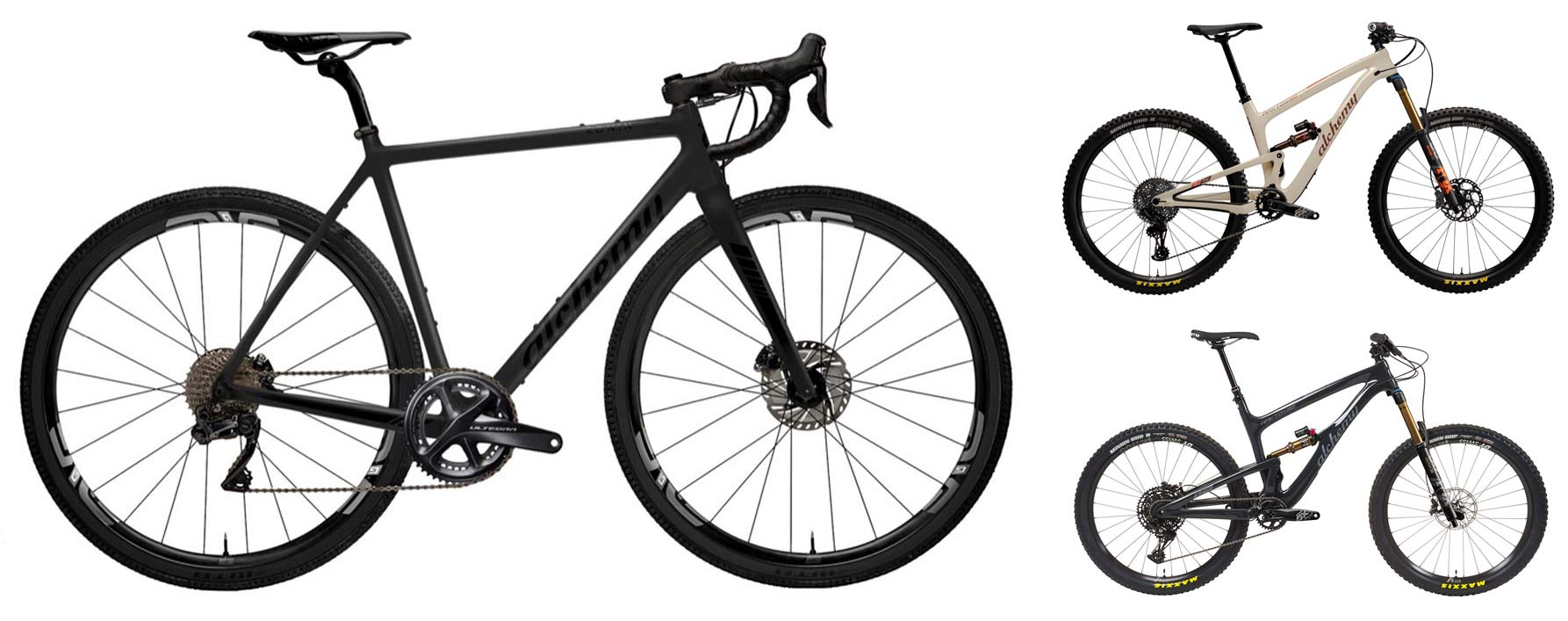 save 1000 to 1500 dollars on a new alchemy road gravel or mountain bike with their roll into summer sale for memorial day 2020
