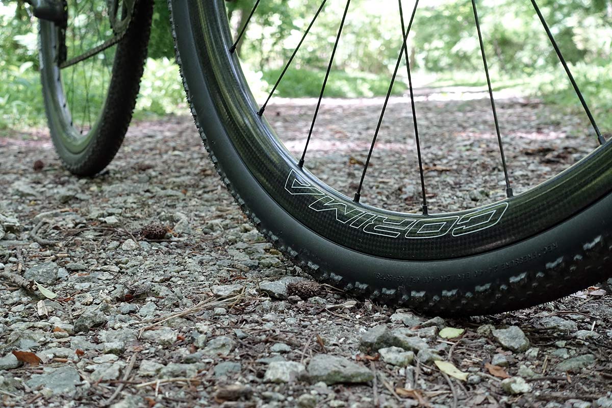 corima gravel wheels first ride review and actual weights