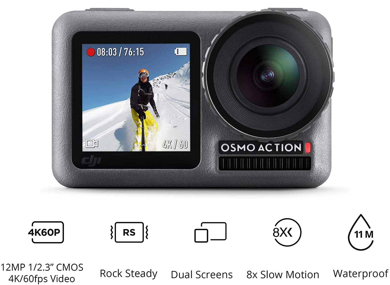 dji osmo action camera on sale with huge discount on extra battery bundles
