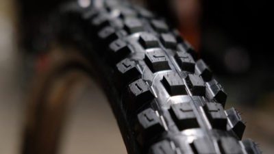 All-new Kenda Pinner Pro mountain bike tires keep Gwin flying in dry conditions