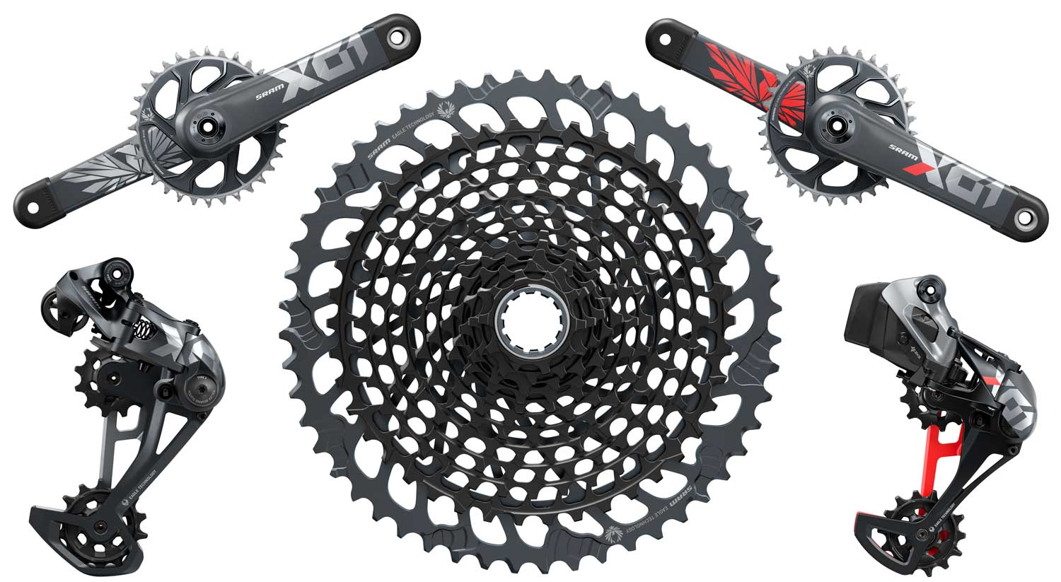 new sram eagle x01 colors and 10 52 cassette for 2021