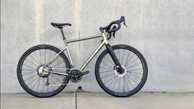 Lindarets brings Chiru Vagus ti gravel bike Stateside + 60mm Terske titanium tubeless valve stems