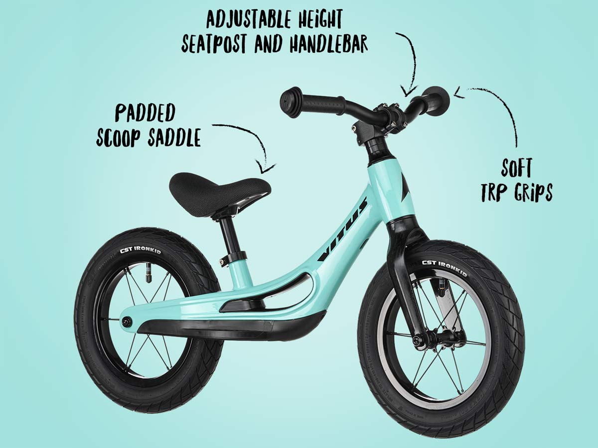 Vitus Smoothly balance bike, premium 12inch magnesium kids balance push bike