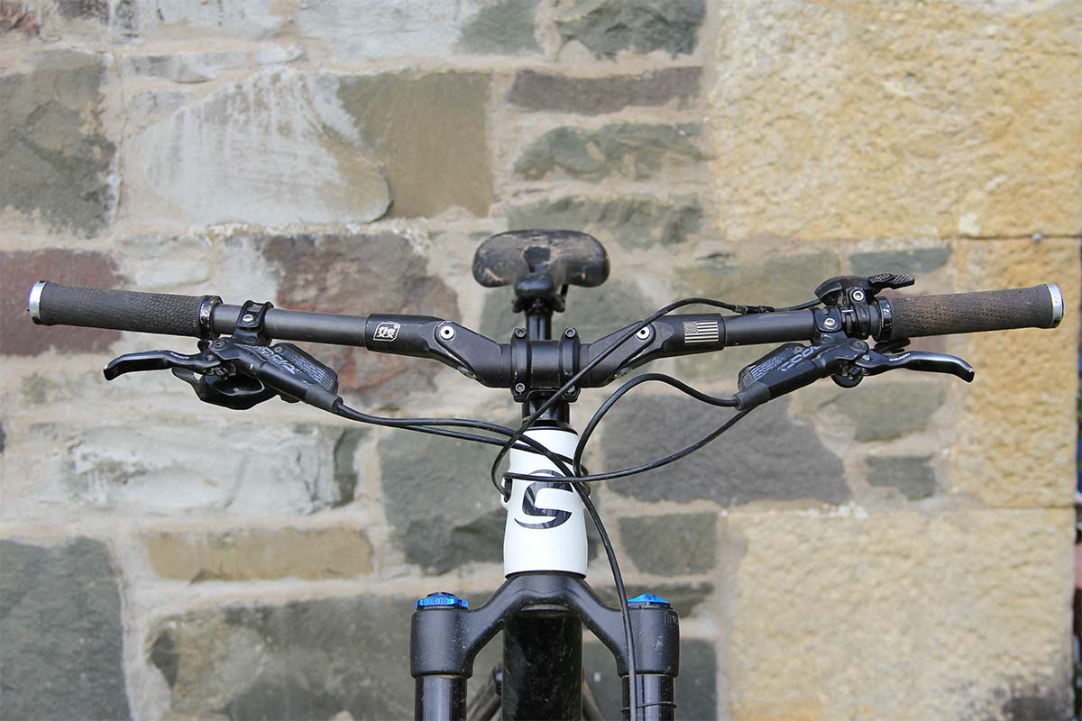 fasst flex mountain bike handlebars bend pivot suspension bar
