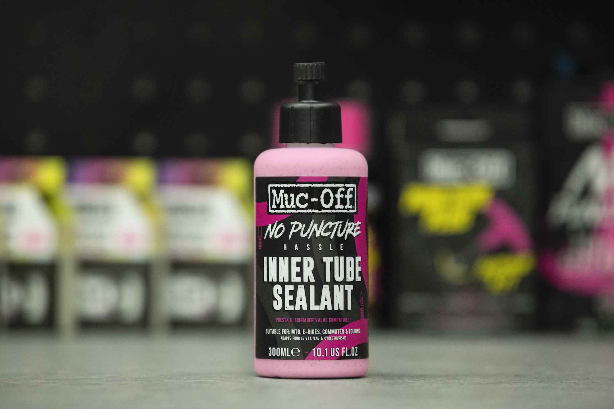 Muc-Off Inner Tube Sealant for No Puncture Hassle bottle
