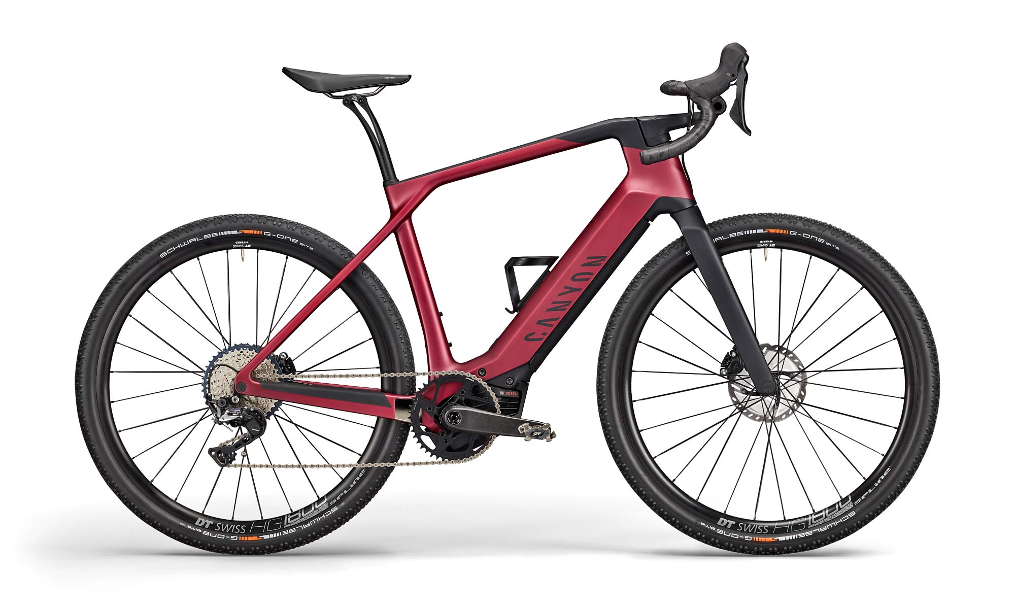 2021 Canyon Grail-ON e-gravel bike, Bosch pedal-assist carbon gravel adventure e-bike