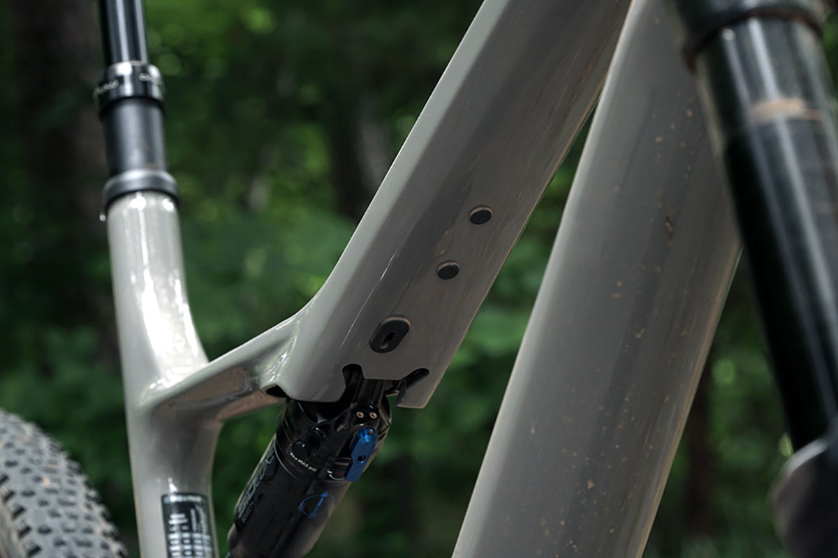 2021 cannondale scalpel frame and suspension detail photos