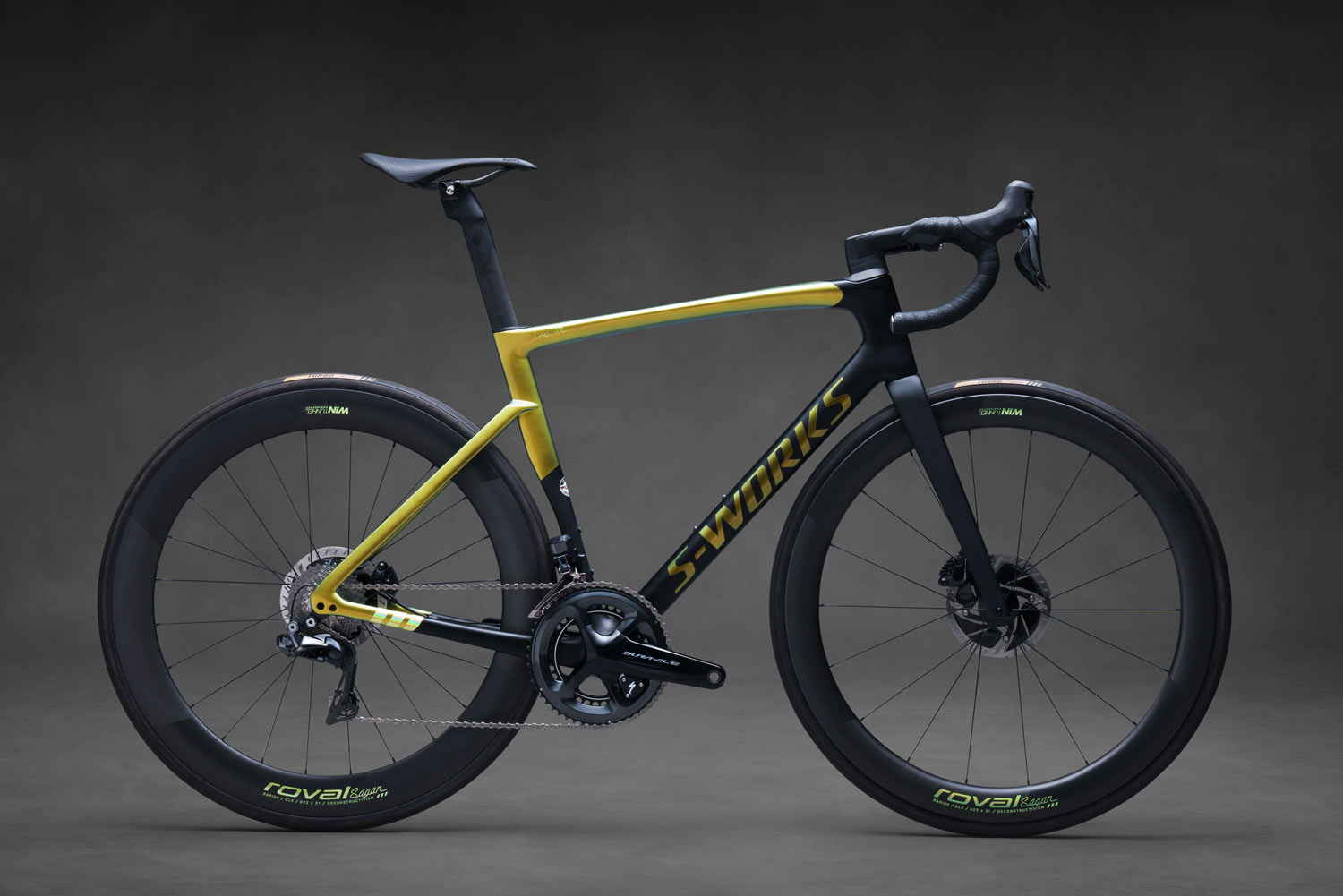 limited edition peter sagan specialized tarmac sl7 with gold paint