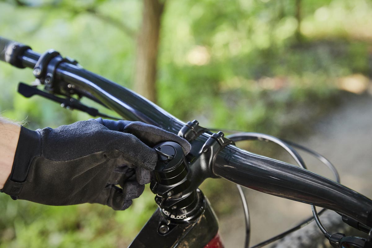 Bontrager hides their BITS Integrated MTB Tool System in your steerer for on-the-go repairs