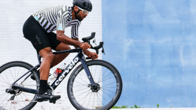 All new Cervelo Caledonia is a modern road bike w/ big tire clearance, built for Roubaix
