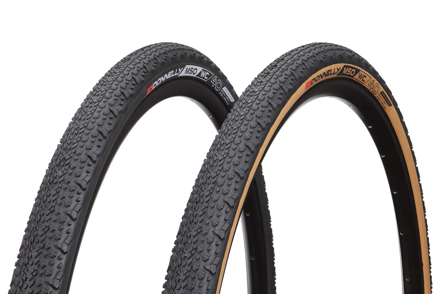 Donnelly MSO WC premium gravel race tire, Europe-made 240tpi lightweight tubeless gravel tire