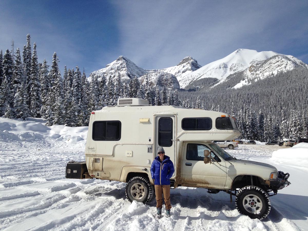#Vanlife: Kurt Gensheimer shows us his epic Toyota Sunrader & 4WD conversion snow