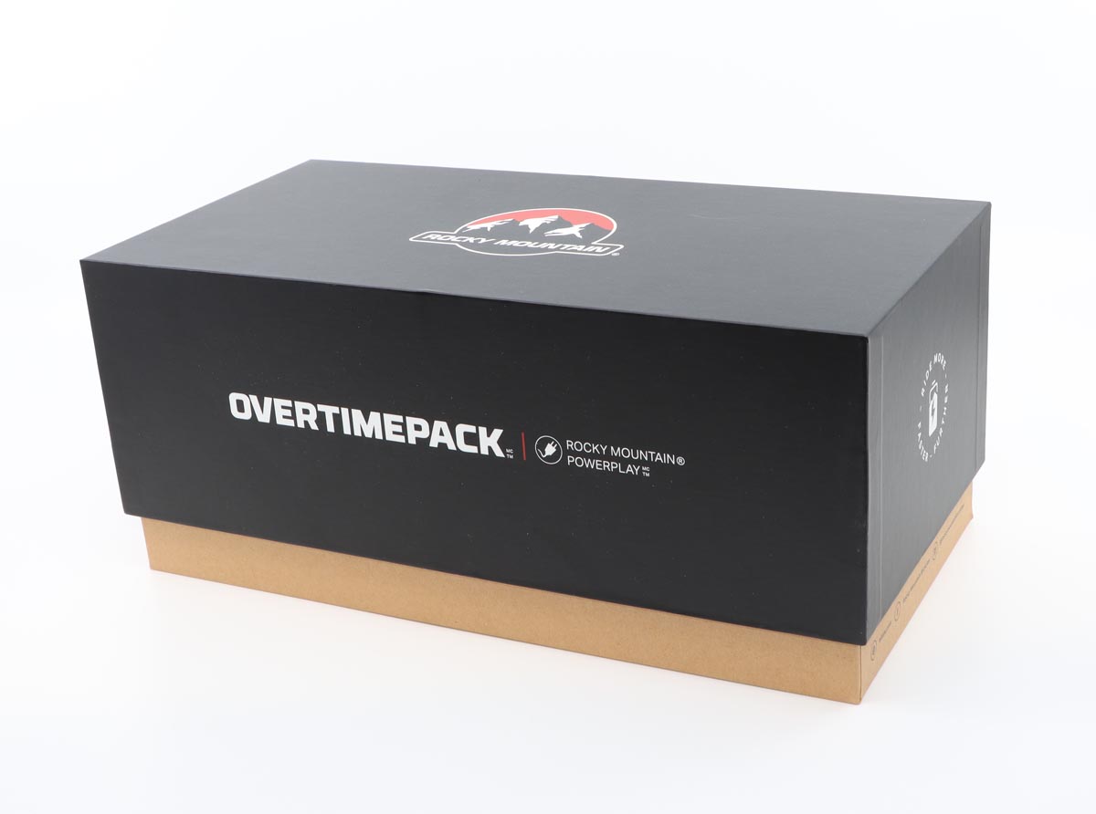 Rocky Mountain's Overtimepack e-bike range extender battery pack box